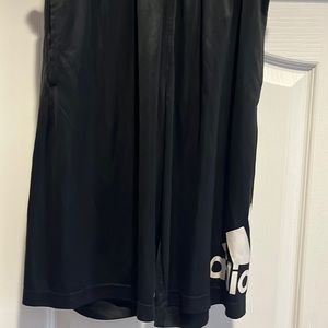 Black Adidas basketball shorts